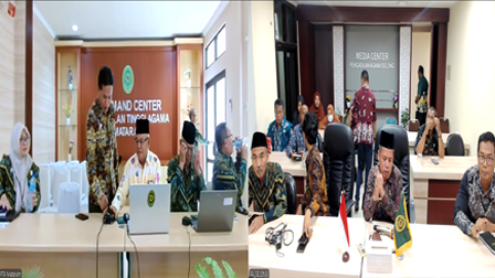 Pembinaan dan  Expose Hatiwasda PTA Mataram secara Daring