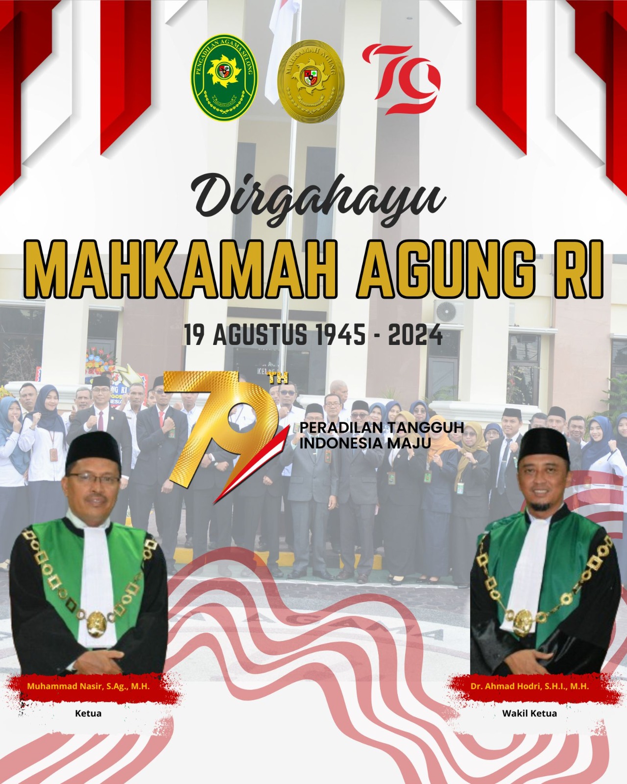 Dirgahayu ke-79 Mahkamah Agung Republik Indonesia